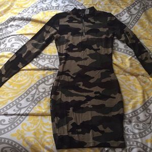 really tight fitted dress